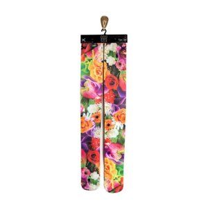 Odd Sox - Knee High Flower Socks - Multi